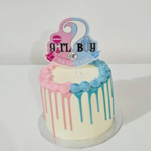gâteau Gender Reveal