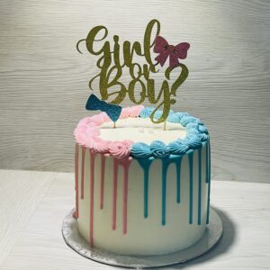 Gender Reveal cake