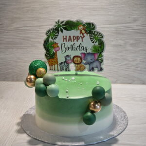 Gâteau effet dégradé