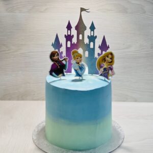 gâteau effet dégradé