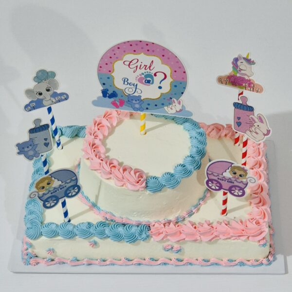 Gender Reveal cake – Image 3