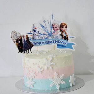 gâteau effet dégradé