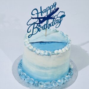 Gâteau effet dégradé