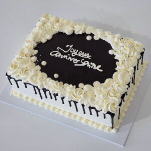 gâteau vanille chocolat